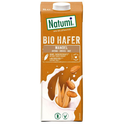 Produktfoto zu Natumi Haferdrink Mandel 1 l