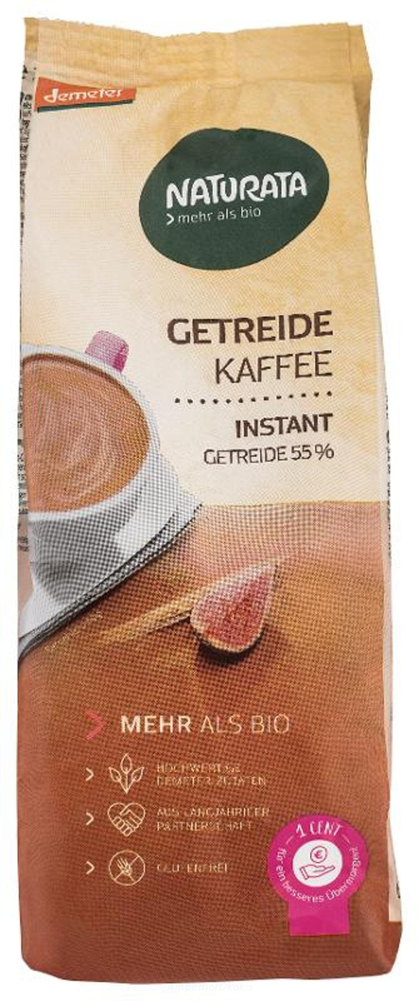 Produktfoto zu Getreidekaffee instant Nachfüllpackung 200 g