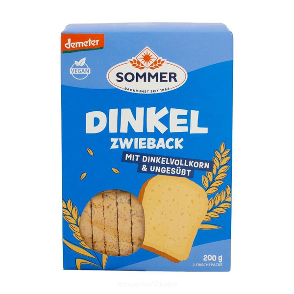 product photo for Dinkel Zwieback 200 g