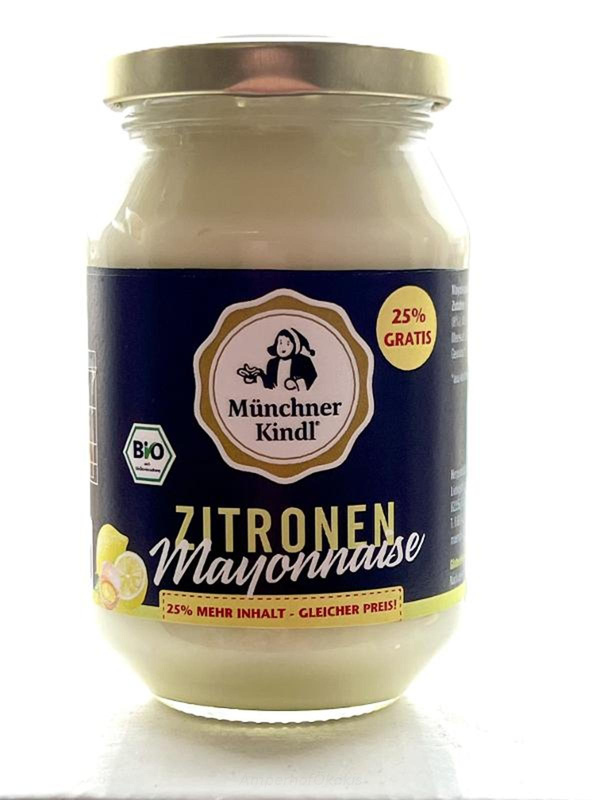 Produktfoto zu Zitronen Mayonnaise 250 ml
