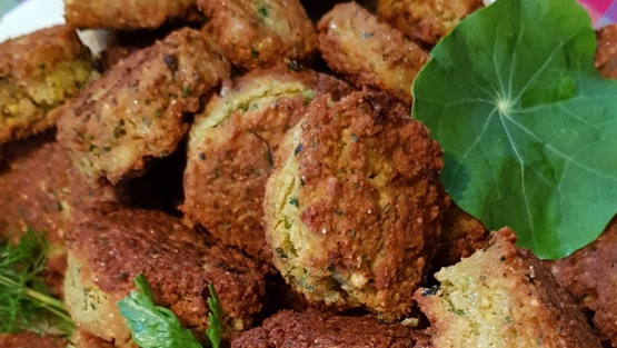 Rezeptbild für Zucchini Falafel