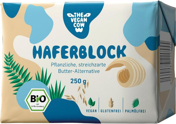 Produktfoto zu Hafer Block 250g  pflanzliche Butteralternative