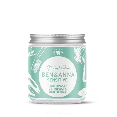Produktfoto zu Zahnpasta Sensitive im Glas 100 g