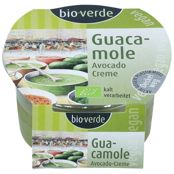 Produktfoto zu Guacamole Avocado-Creme vegan 150g
