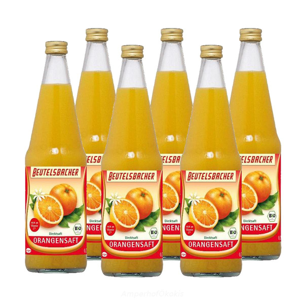Produktfoto zu Orangensaft 6x0,7 l