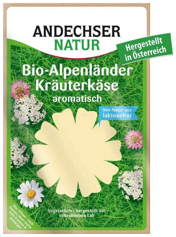 product photo for Alpenländer Butterkäse mit Kräutern 150g