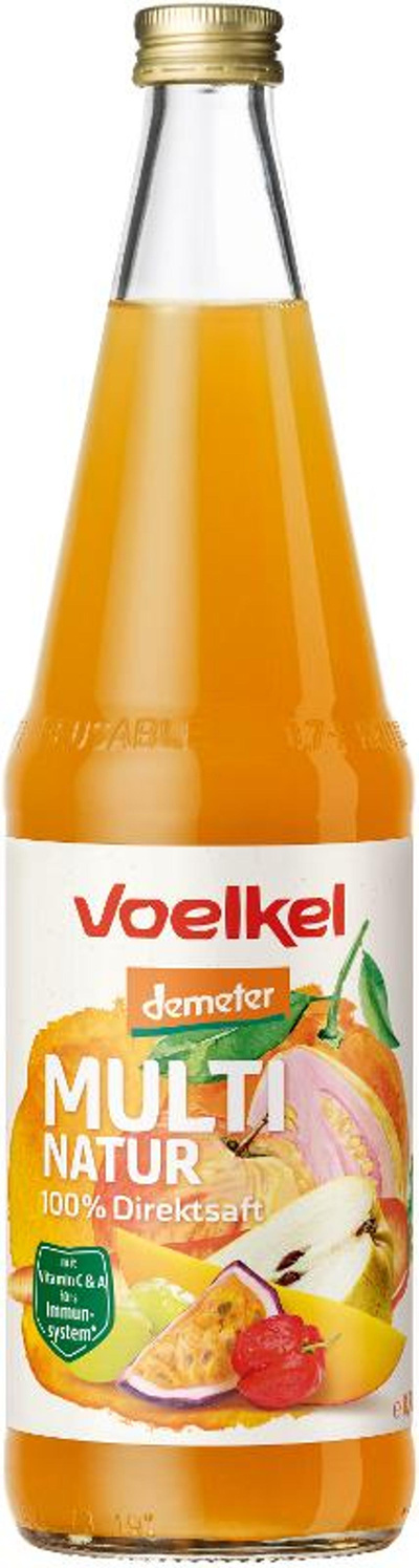 Produktfoto zu Multi Natur Saft Voelkel 0,7 l