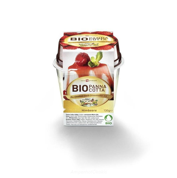 Produktfoto zu Panna Cotta Himbeere 130g