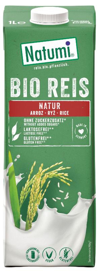 Produktfoto zu Natumi Reisdrink Natur 1 l