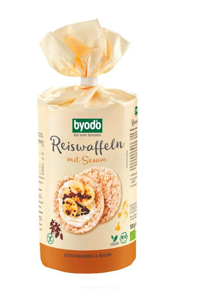 product photo for Reiswaffeln mit Sesam 100 g