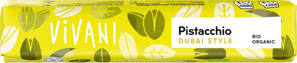 Produktfoto zu Schokoriegel Pistacchio 40 g