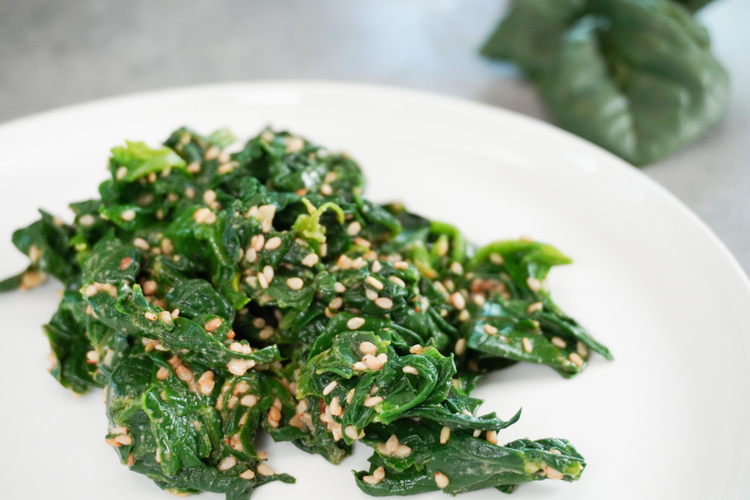 Rezeptbild für Koreanischer Spinatsalat