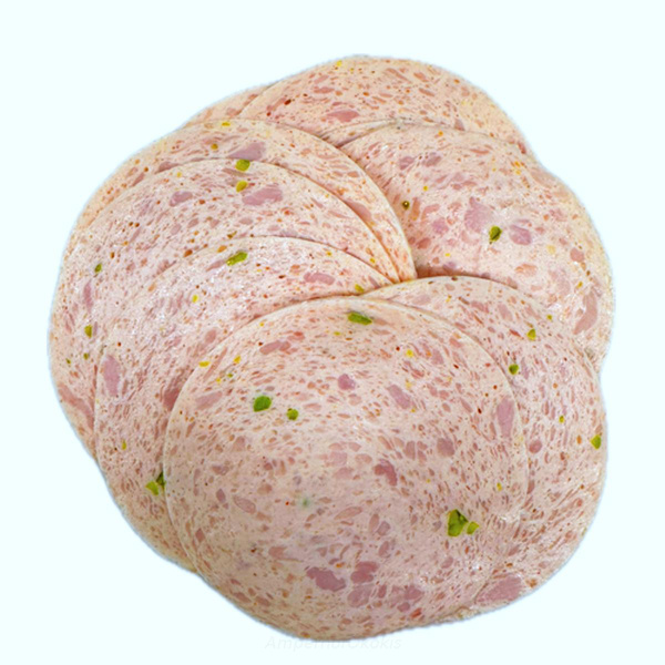 product photo for Puten-Pistazienwurst, geschnitten ca. 150g