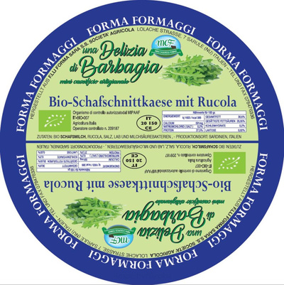 Produktfoto zu Pecorino jung Ruccola 150g