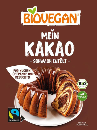 Produktfoto zu Kakao schwach entölt 125 g