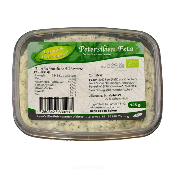 product photo for Petersilien Feta Creme ca.125g