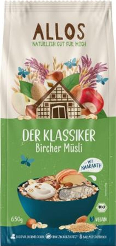 Produktfoto zu Bircher Müsli 650 g