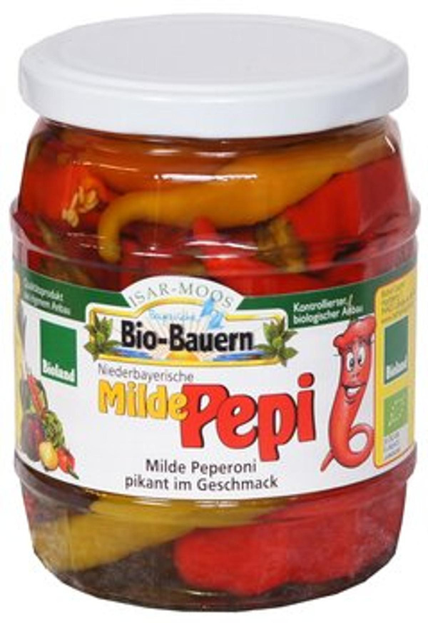 Produktfoto zu Peperoni mild im Glas 480 g