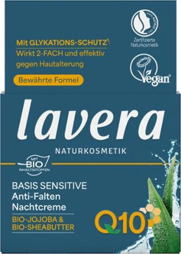 Produktfoto zu basis sensitiv Nachtcreme Q10 50 ml