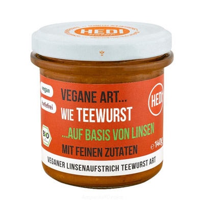 Produktfoto zu Teewurst  aus Linsen vegan 140 g