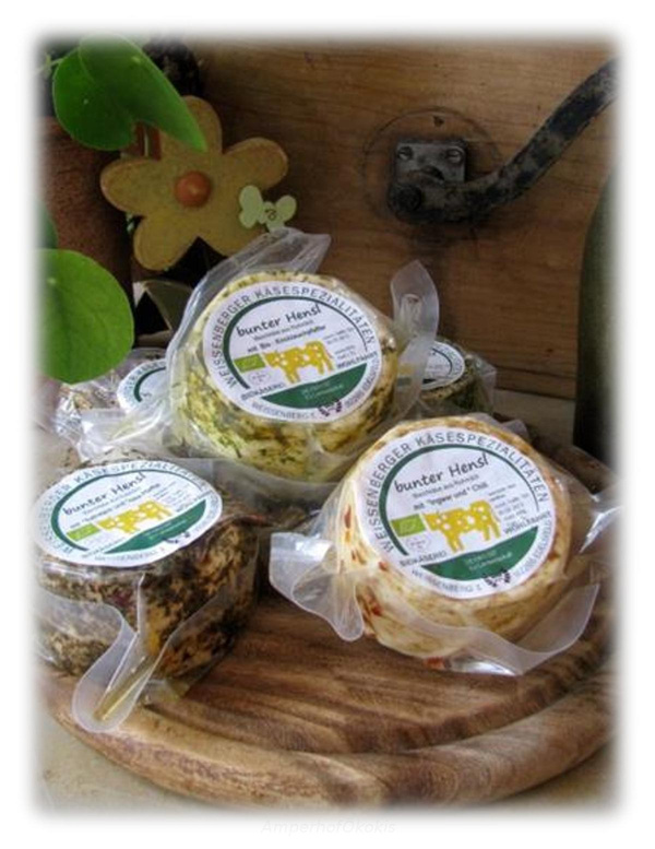 Produktfoto zu Bunter Hensl 180g (Weichkäse)