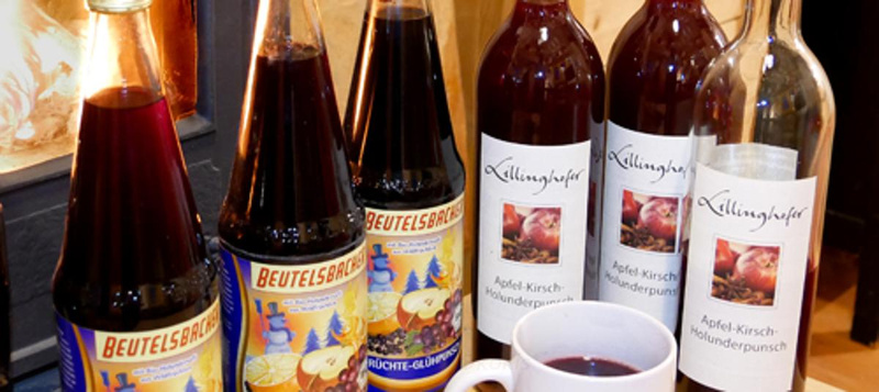 Glühwein, Punsch und Bier