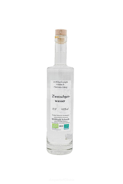 Produktfoto zu Zwetschgenwasser 0,5 l