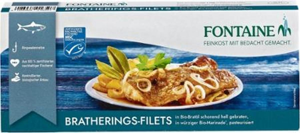 Produktfoto zu Brathering Filets in Marinade 325 g