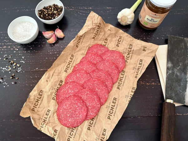 Produktfoto zu Salami - Natur geschnitten 75g