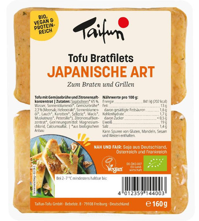 Produktfoto zu Japanische Bratfilet 160g