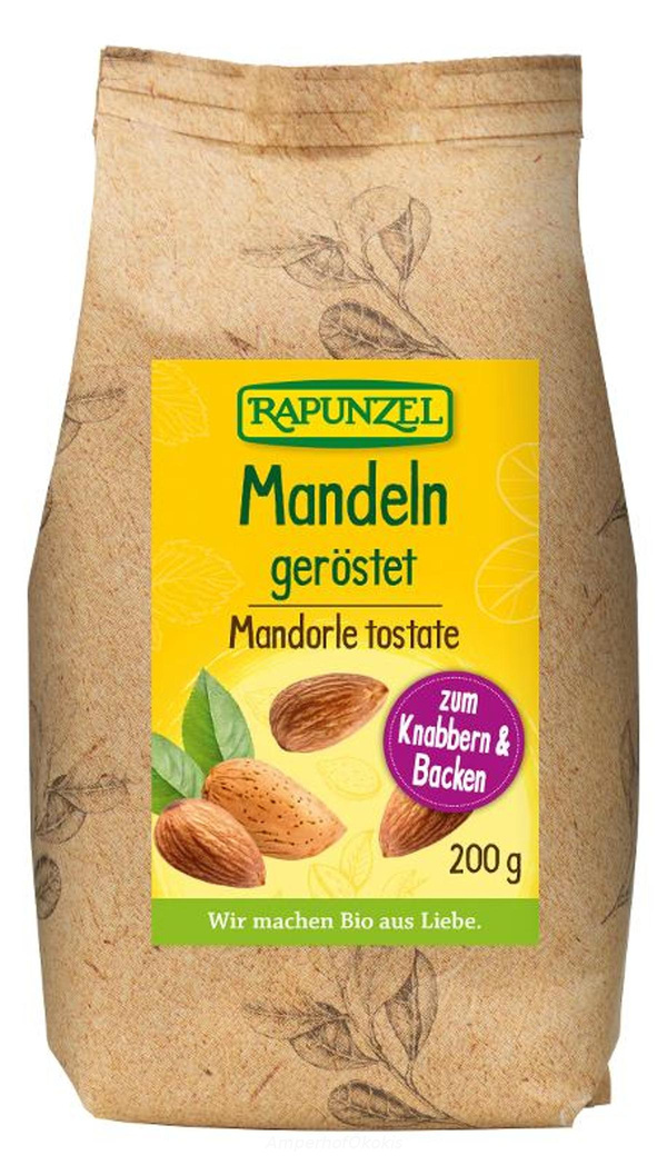 product photo for Mandeln ganz, geröstet 200 g