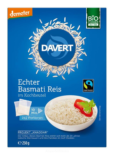 Produktfoto zu Basmati Reis weiß Kochbeutel 250 g
