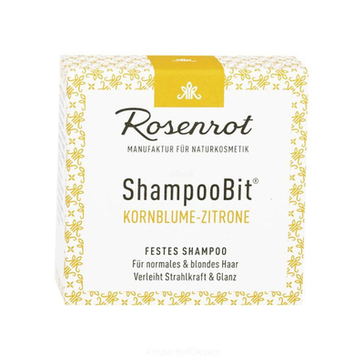 Produktfoto zu Festes Shampoo Kornblumen Zitronen 60 g