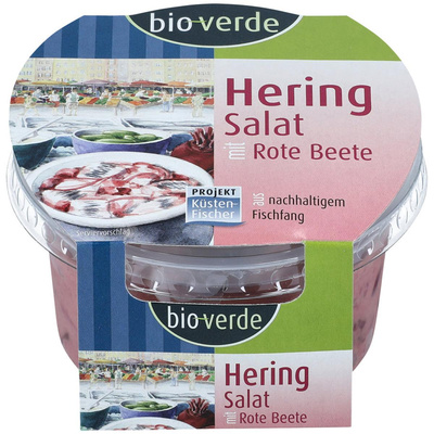 Produktfoto zu Küstenfischer Heringsalat mit roter Bete 150g