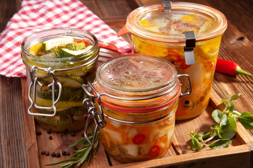 Frisches Obst & Gemüse haltbar machen