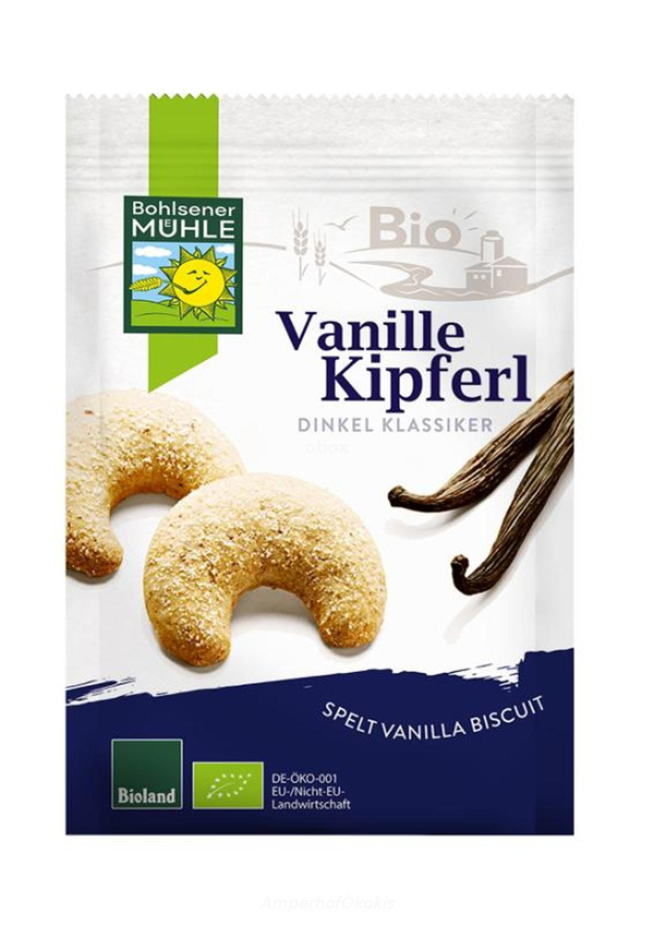 Produktfoto zu Dinkel Vanillekipferl 125 g