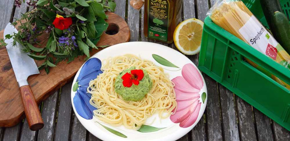 Lassen Sie sich Rezepte als Kiste liefern