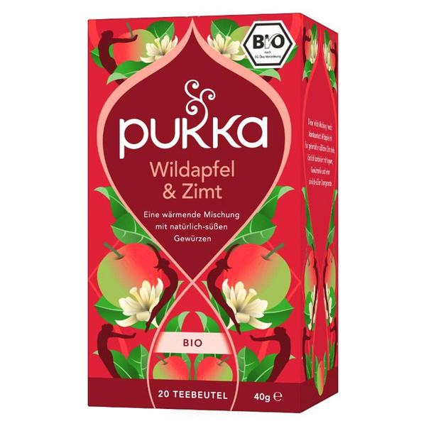 Produktfoto zu Wildapfel & Zimt 20 Teebeutel