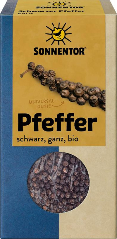 Produktfoto zu Pfeffer schwarz ganz 55 g