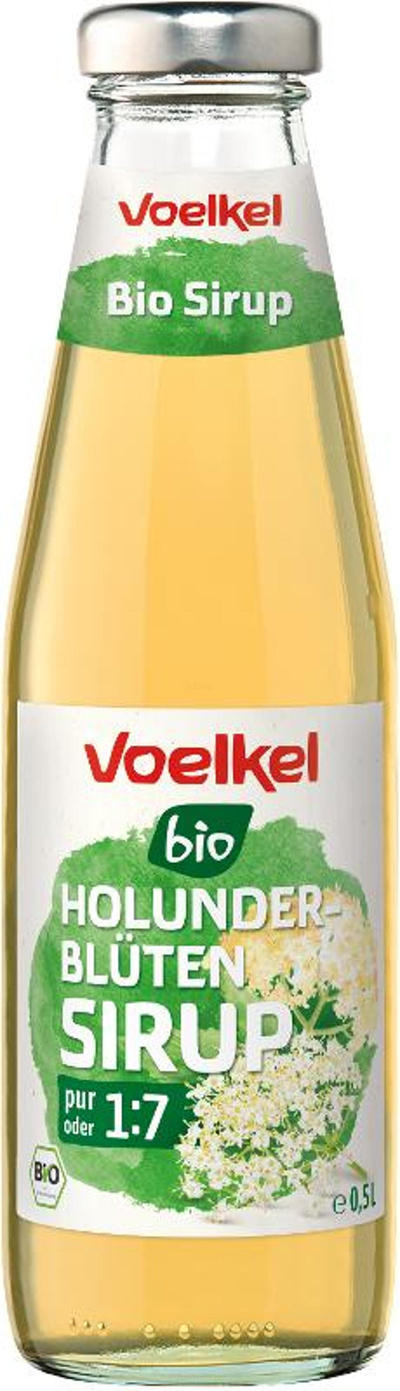 Produktfoto zu Holunderblüten Sirup 0,5 l