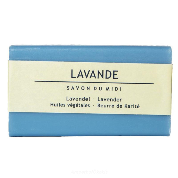 Produktfoto zu Lavendelseife mit Karitebutter 100 g