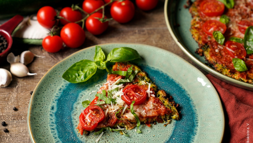Rezeptbild für Zucchinella Pizza
