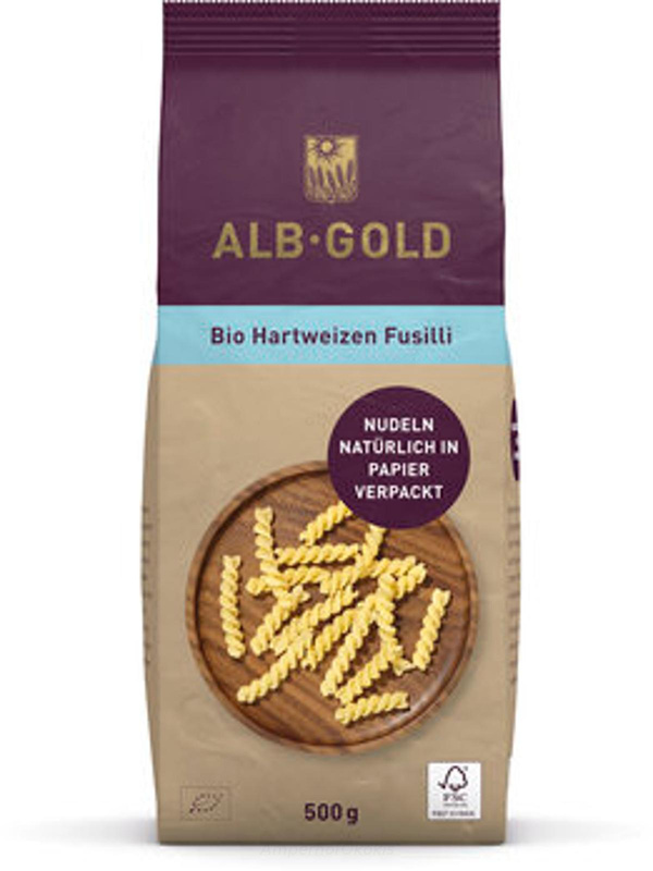 Produktfoto zu Albgold Fusilli 500 g
