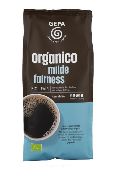Produktfoto zu Gepa Kaffee Organico mild 250 g
