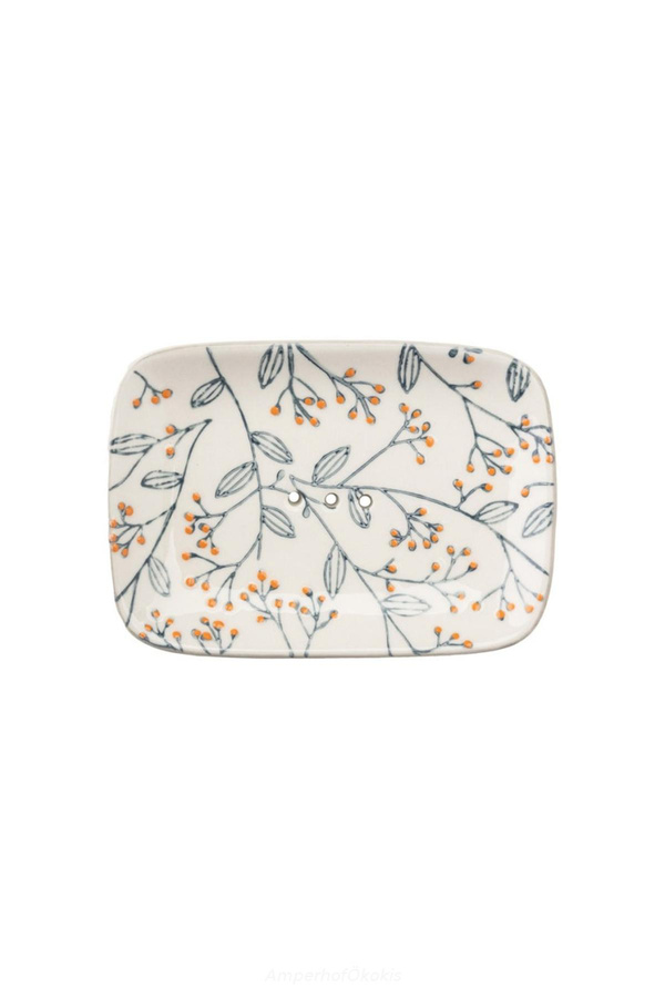 Produktfoto zu Seifenschale weiß eckig