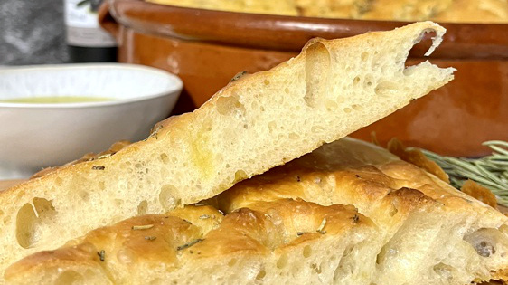 Rezeptbild für Focaccia mit Zitronenöl
