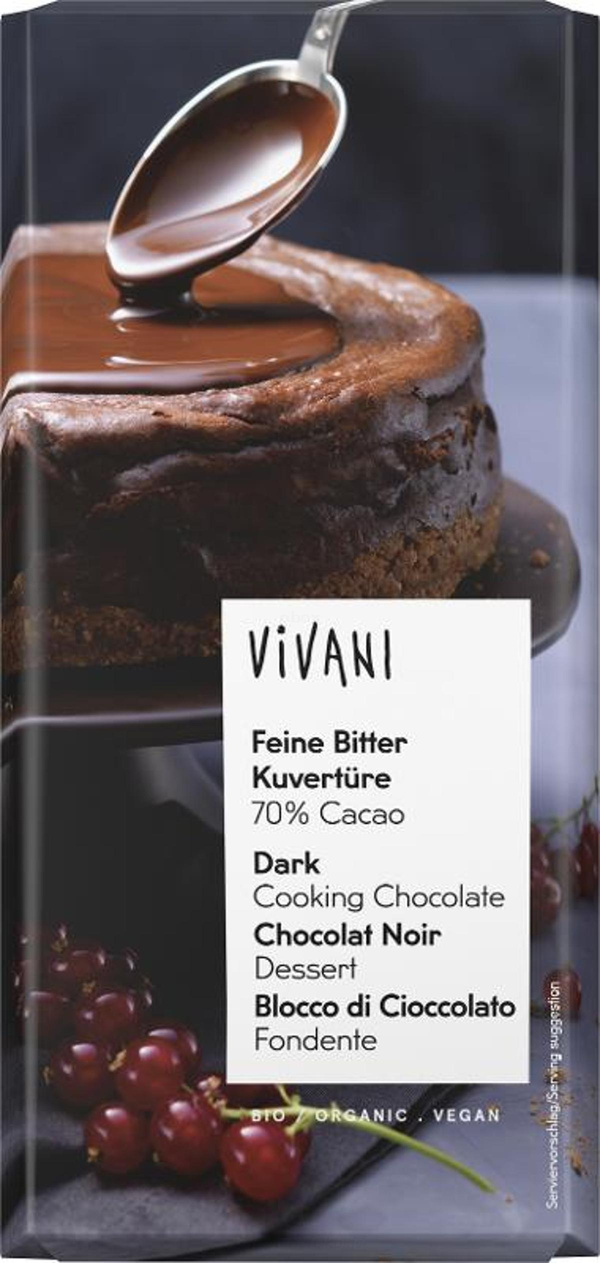 Produktfoto zu Kuvertüre Feine Bitter 150 g