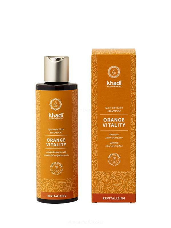 Produktfoto zu Khadi Shampoo Orange Vitality 200 ml