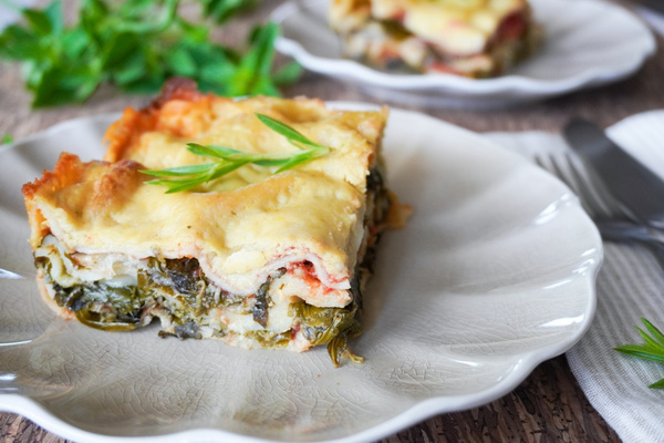 Mangold-Kräuter-Lasagne