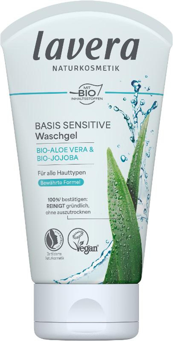 product photo for basis sensitiv Waschgel 125 ml